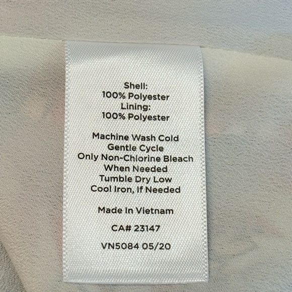 Talbots Pink and Gray Floral Blouse - Picture 2 of 10